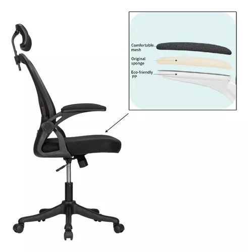 Silla Miró confidente malla elástica mejoran la ergonomía