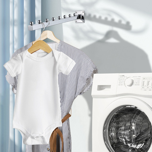 Cascada Exhibidor De Ropa Para Pared Longitud 40 Cm,5 Piezas
