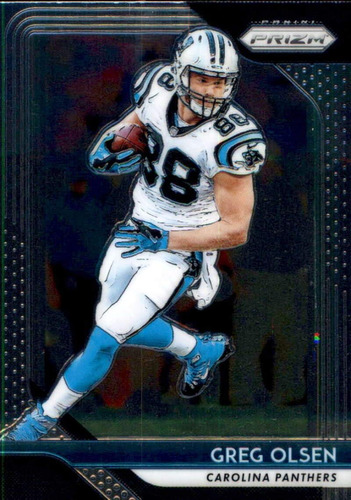 2018 Panini Prizm 173 Greg Olsen Panthers Nfl Tarjeta De Fút