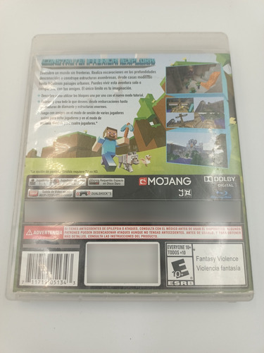 Minecraft Minecraft Standard Edition Sony Ps3 Físico (Reacondicionado)