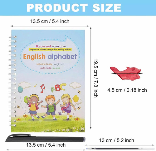 Material Didáctico Niño Aprende Enseña Ingles Libro