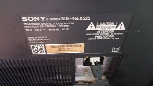 Imagen 3 de 5 de Televisor Sony 46 Led Para Reparar O Repuesto