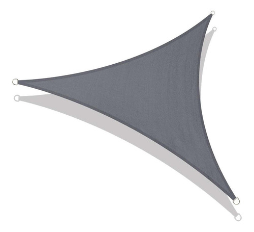 Toldo Malla Triangular 3x3x3 Gris P-uv