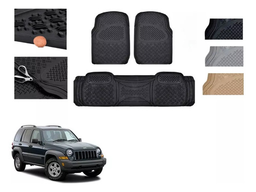 Kit Tapetes Uso Rudo Jeep Liberty 2006 Class Cover Original