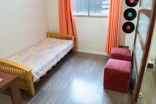 Arriendo Depto Amoblado 1 Habitación - Huérfanos (5066)