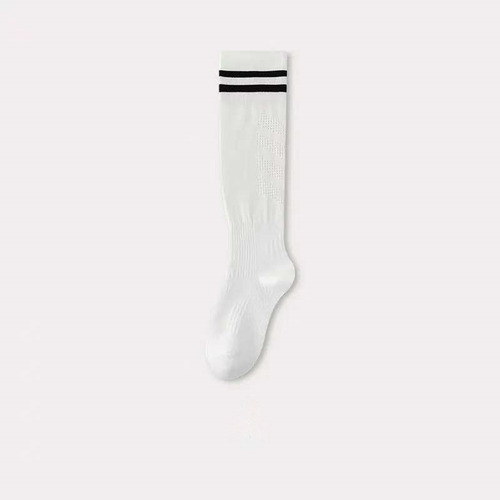 8 Pares De Calcetines Deportivos Unisex Blancos Para Tenis