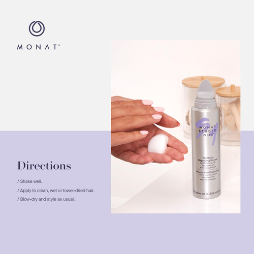 Mousse De Cabelo Monat Studio One The Moxie Magnifying 170,1