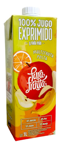 Jugo Pura Frutta Multifruta Tetra X1lt.