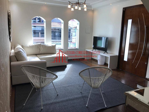 Imagem 1 de 15 de Sobrado Mobiliado E Decorado Jardim Marek 3 Dorm - Venda - 1519