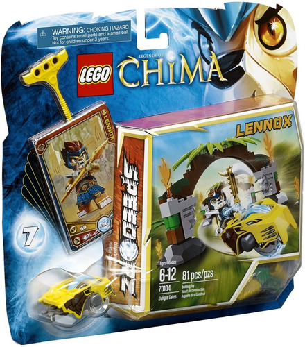 70104 Chima Lego Jungle Gates Lennox Speedorz