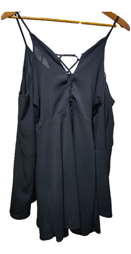 Vestido Negro Corto Ve-02