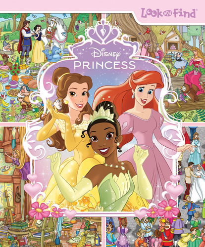 Libro: Disney Princess Cinderella, Tangled, Aladdin