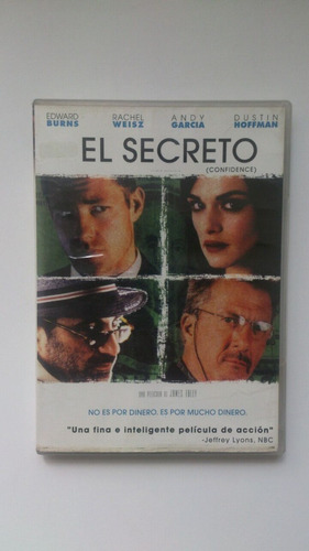 Película Dvd El Secreto Rachel Weizz Dustin Hoffman Edward B