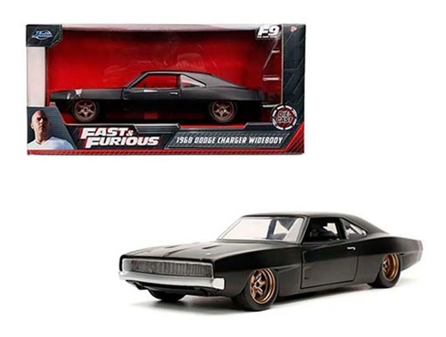 1/24 1968 Dom's Dodge Charger Widebody F&f 9 Jada