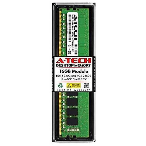 A-tech 16 Gb Ddr4 3200 Mhz Udimm Pc4-25600 (pc4-3200aa) Cl22