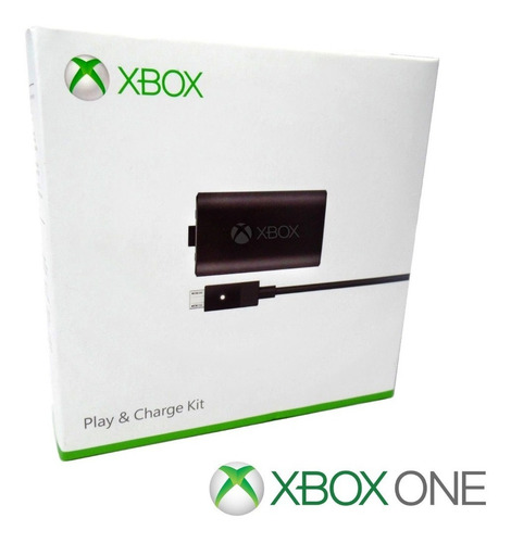 Imagen 2 de 5 de Kit Carga Y Juega Xbox One Original Microsoft Nuevo Modelo