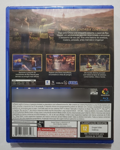 Shenmue 3 - Ps4 (lacrado)