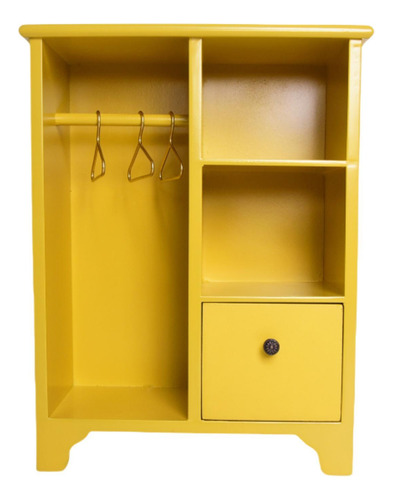 Armario Para Casa De Muñecas A Escala 1/12, Muebles En