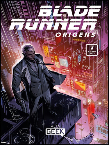 Blade Runner - Origens - Vol.1 - Vol. 1: Origens - Vol.1, De Johnson, Mike / Dagnino, Fernando / Brown, Mellow / Perkins, K. / Lesko, Marco. Editora Alta Geek, Capa Mole Em Português
