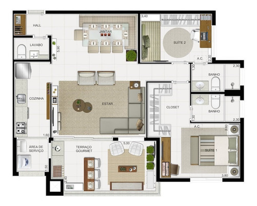 Imagem 17 de 18 de Apartamento - Ap02673 - 68975612
