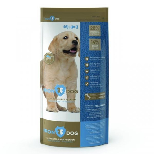 Alimento Perro Cachorro Super Premium 20 Kg Iron Dog