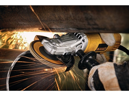 Esmeriladora Angular 4½'' 900w Dewalt Dwe4120-b3 Color Amarillo Frecuencia 50 Hz/60 Hz