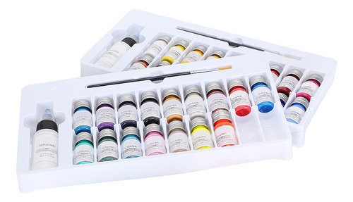 Pigmento De Pintura De 36 Colores De Fibra Textil Pintado A