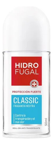Hidrofugal Antitranspirante Roll On 50 Ml. Classic