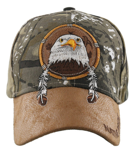 Gorra Native Pride Eagle Feathers Faux - A Pedido