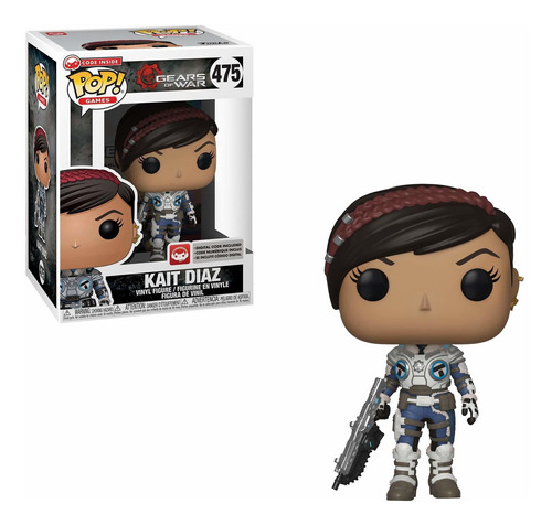 Boneco Funko Pop! Kait Diaz #475 Gears Of Wars Code Inside