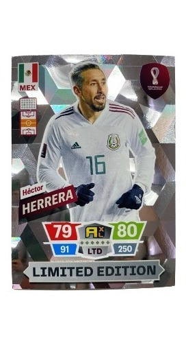 Card Hector Herrera Limited Edition Adrenalyn Xl 2022