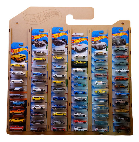 Exhibidor Para Autos Hotwheels Con Blister