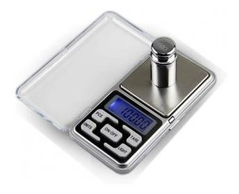 Balanza Gramera Digital Portatil 0.01gr/500gr Plata Joya Oro