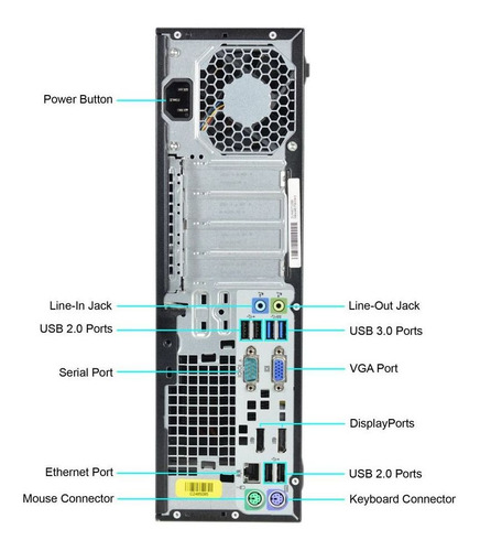 Computador Hp Elitedesk 800 Sff I7 4ª Geração 16gb 1tb
