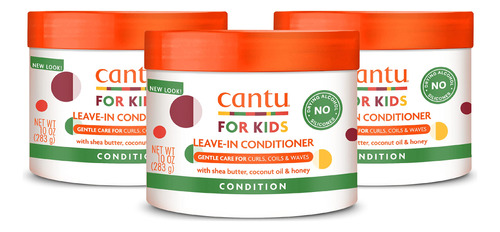 Cantu Care For Kids - Acondicionador Sin Enjuague Con Mante.