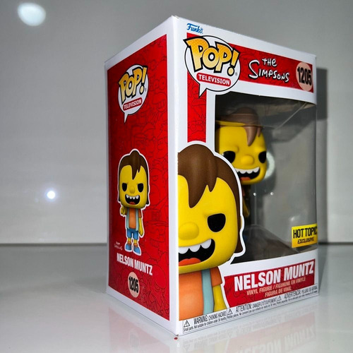 Nelson Muntz -1205- Funko Pop! The Simpsons Hot Topic Exclu