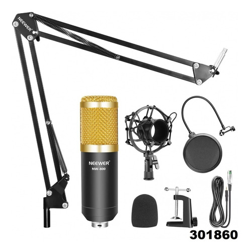 Micrófono Condensador Neewer Nw-800 Sin Phantom W01