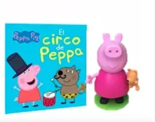 Peppa Pig-el Circo De Peppa Libro + Muñeco