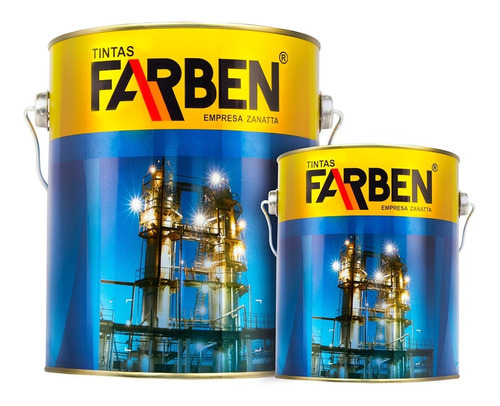 Fondo Antioxido - Farben - Industrial - 0.9 Litros 