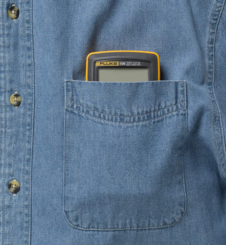 Multímetro Digital Fluke Fluke-106 Esp Del Tamaño De Una Pal