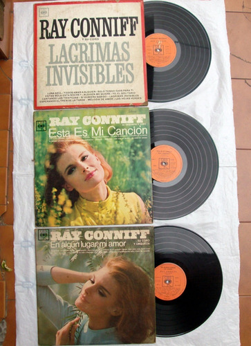 3 Lps Vinilos / Colección Ray Conniff Con Orquesta Y Coro 