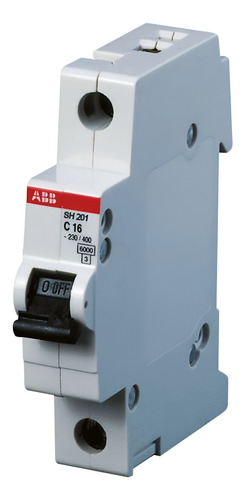 Interruptor Automatico Termomagnetico S201 1p 16a/10ka Abb
