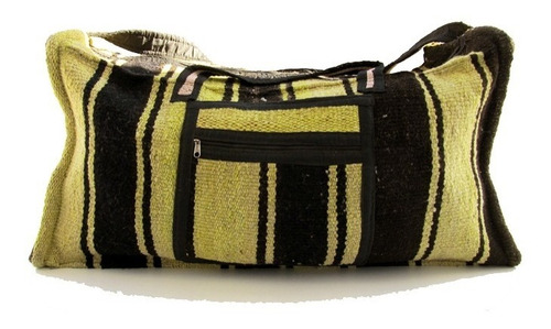 Bolso Artesanal De Telar Andino 65x33cm En Mamakolla