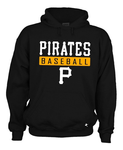 Sudadera Capucha Piratas De Pittsburgh Mlb (no Oficial) M L