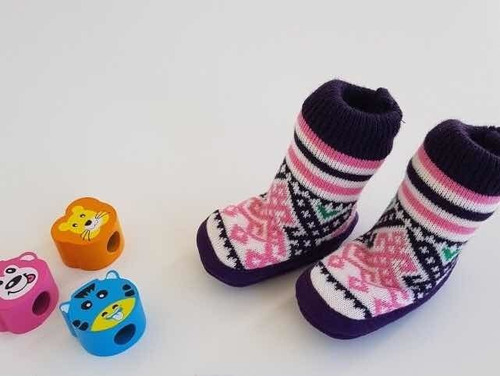 Botas Para Bebé, Zapatos Bebé, Botas Tejidas.