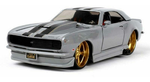 Maisto 1968 Chevrolet Camaro Z/28 Gris 1/24 Modo Fundido A P