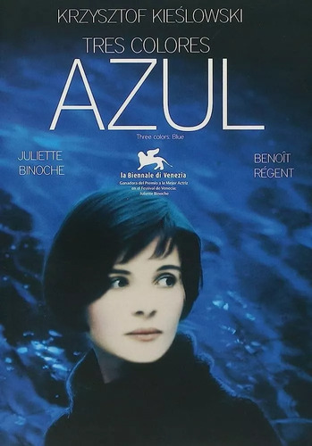 Dvd - Blue - Tres Colores - Krzysztof Kieslowski - Usado