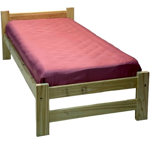 Sabanas 1 Plaza Ajustable 135 X 240 Cm Pack X3 Poliester Color Rosa Bebé Diseño De La Tela Liso