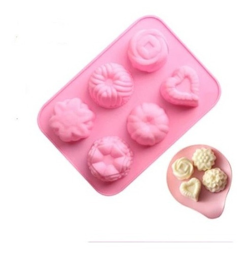 Molde Silicona Resina, Reposteria, Chocolate, Jabon, Velas
