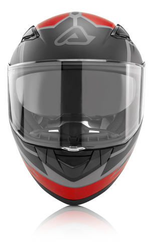 Imagen 2 de 5 de Casco Full Face X-strett Fs-8 Rojo/negro M